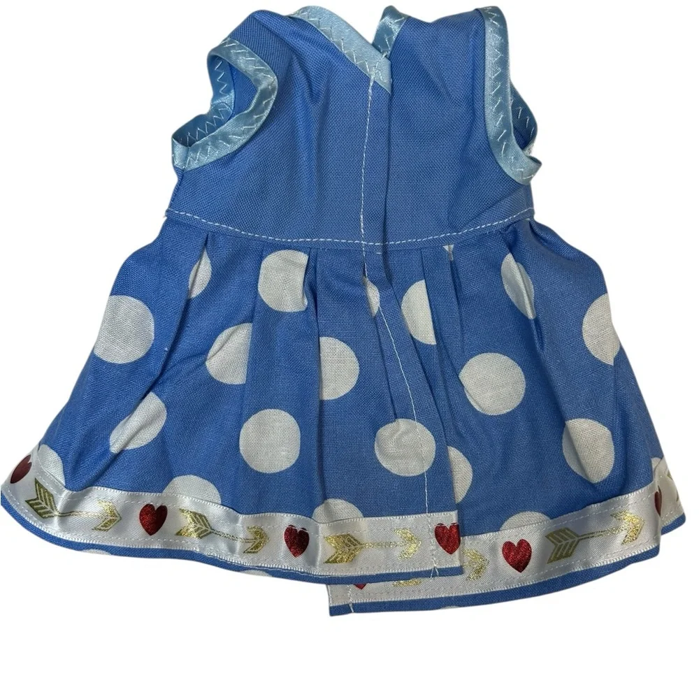 Vintage Kellogg’s 1950-1960 Toy Story Blue Polka‎ Dot Doll Outfit Set